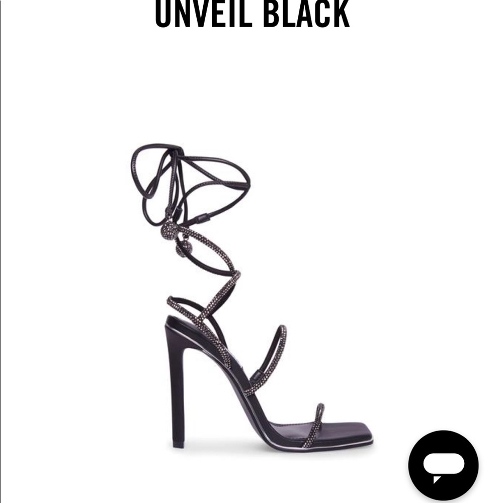 Steven Madden Unveil Black Heels (Women’s 10)